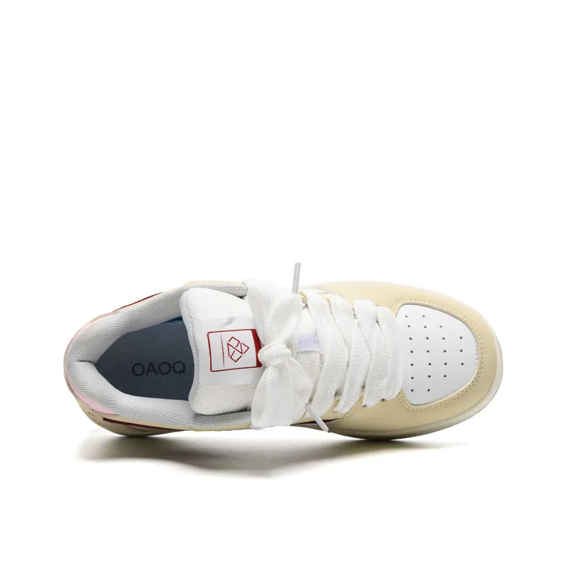 OAOQ Wear-resistant And Lightweight Low-Top Skateboard Shoes Unisex Box-30