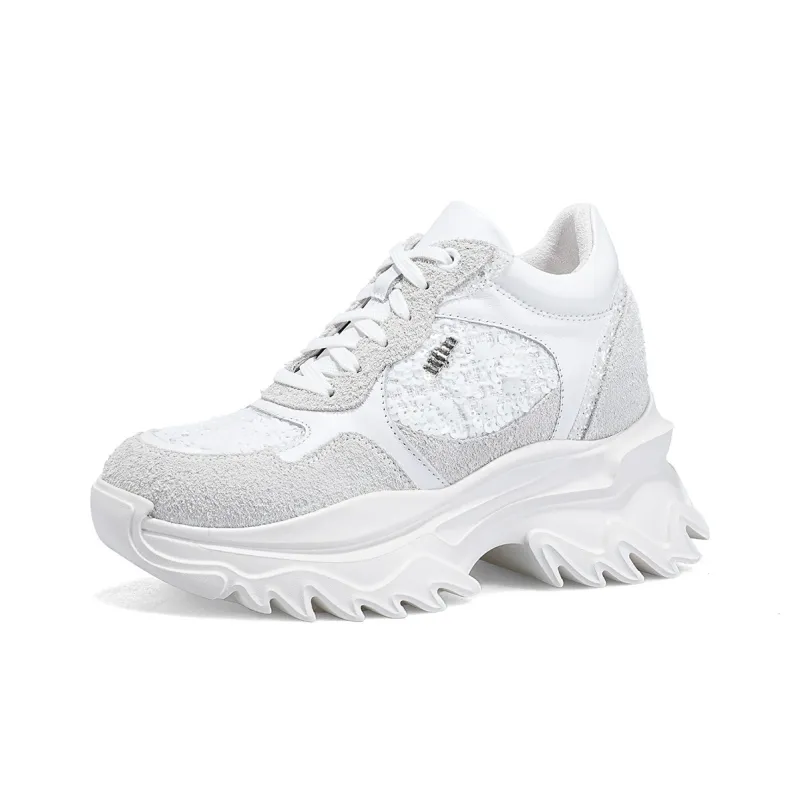 IiJin Low-Top Chunky Sneakers Women's-6