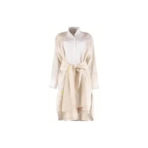 LOEWE Long-Sleeved Dresses Women's Off White