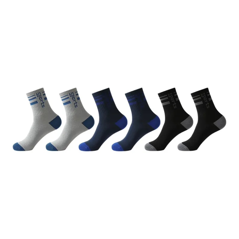PLANDOO Mid Calf Socks Men 6 Pack-1