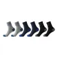 6 Pack (2 Light Gray+2 Navy Blue+2 Black)