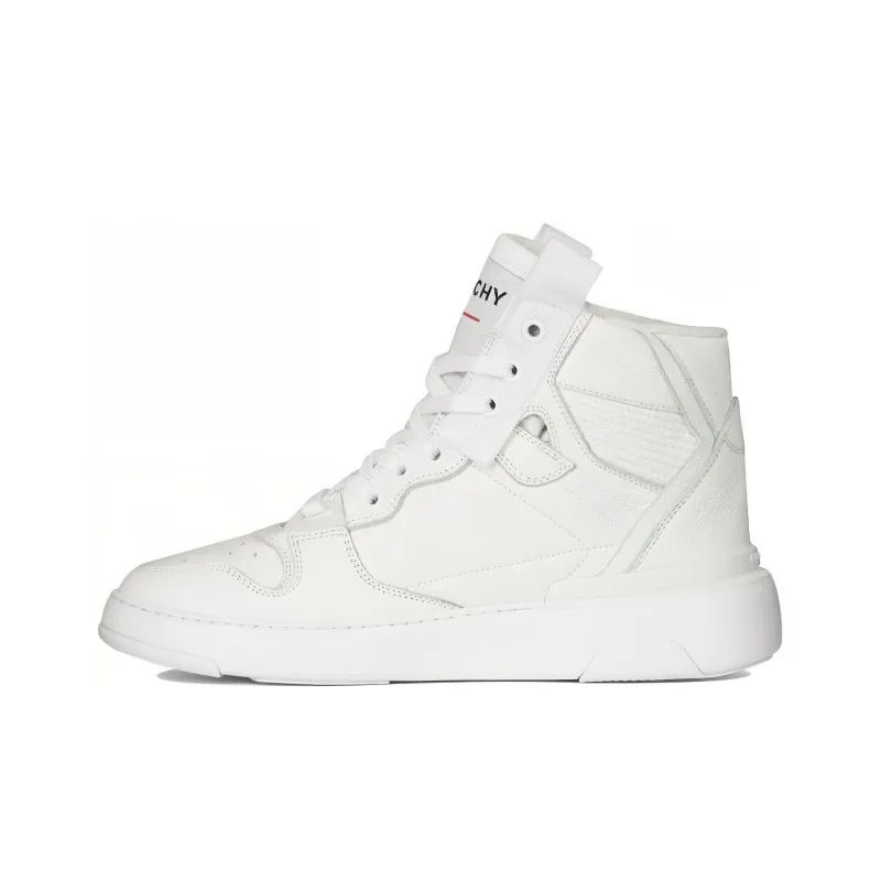 GIVENCHY Wing High-Top Stylish Skateboarding Shoes Women's White-0