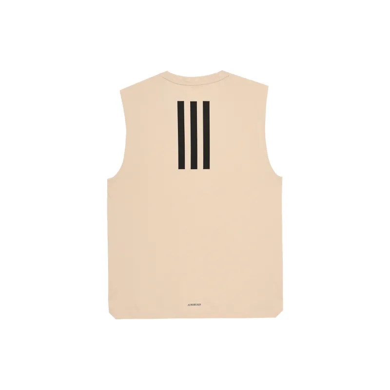 Adidas Tank Tops Men's Light Umber/Black-1