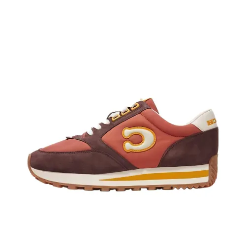 COACH Casual Shoes Men Low-Top Rusty Red