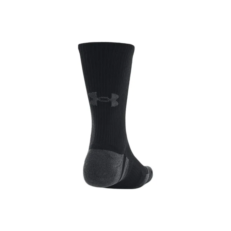 Under Armour Mid Calf Socks Unisex 3 Pack Black-2