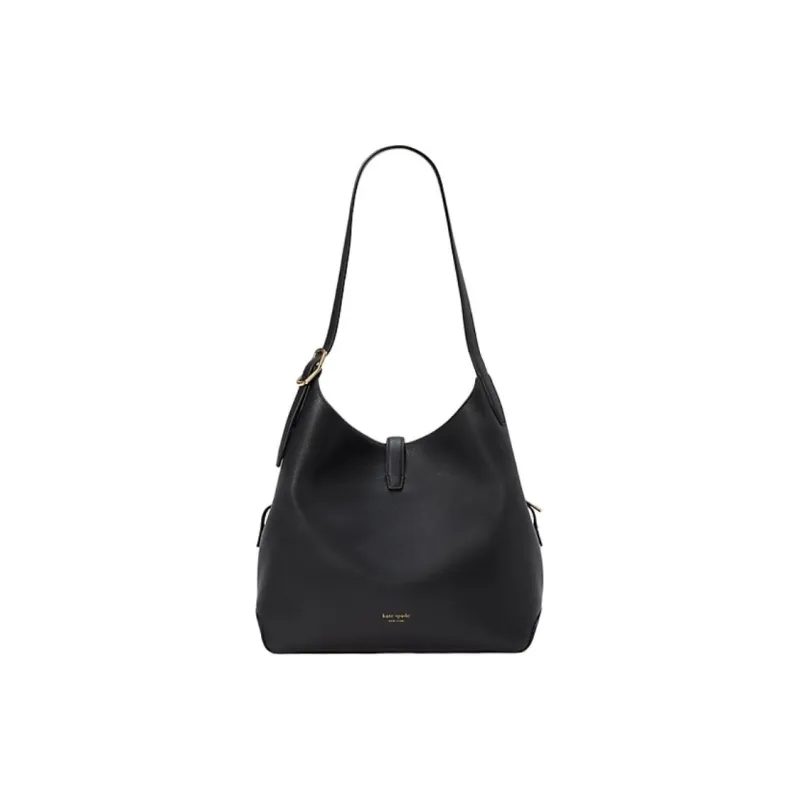Kate Spade Litchi Grain Cow Leather Handbag Shoulder Bag Women's Black-2