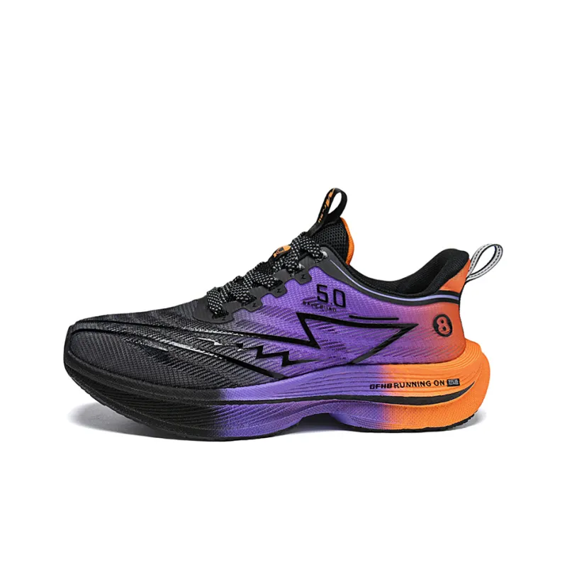 Kung Fu Partners Cushioning, Slip Resistant, Abrasion Resistant, Breathable Low Top Running Shoes Unisex-6