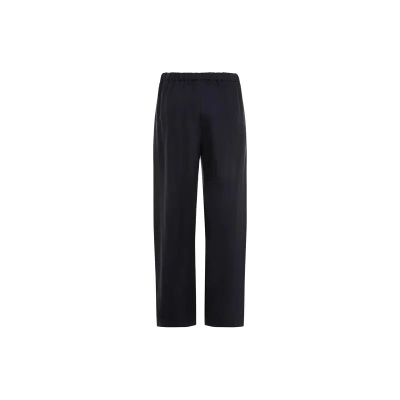 MaxMara Floria Drawstring Wide Leg Pants-1