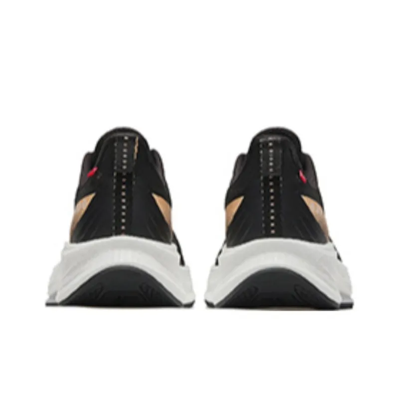 Anta Wear-Resistant Slip-Resistant Low-Top Casual Running Shoes Women's Black Orange-3