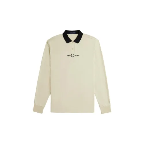 FRED PERRY Polo Shirts Men Beige