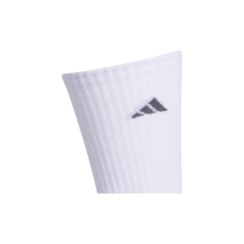 Adidas Free Shipping With AdiClub Cushioned Crew Socks 3 Pairs-1