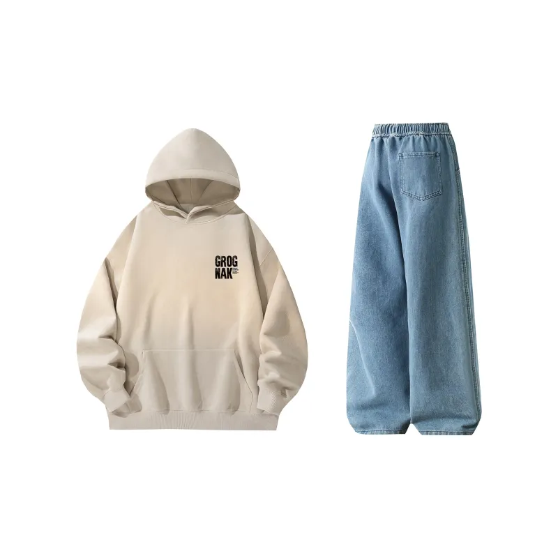 GROGNAK Sweatshirt Sets Unisex-22