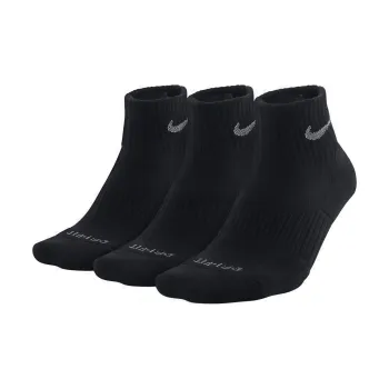 Nike Mid Calf Socks Unisex 3 Pack Black