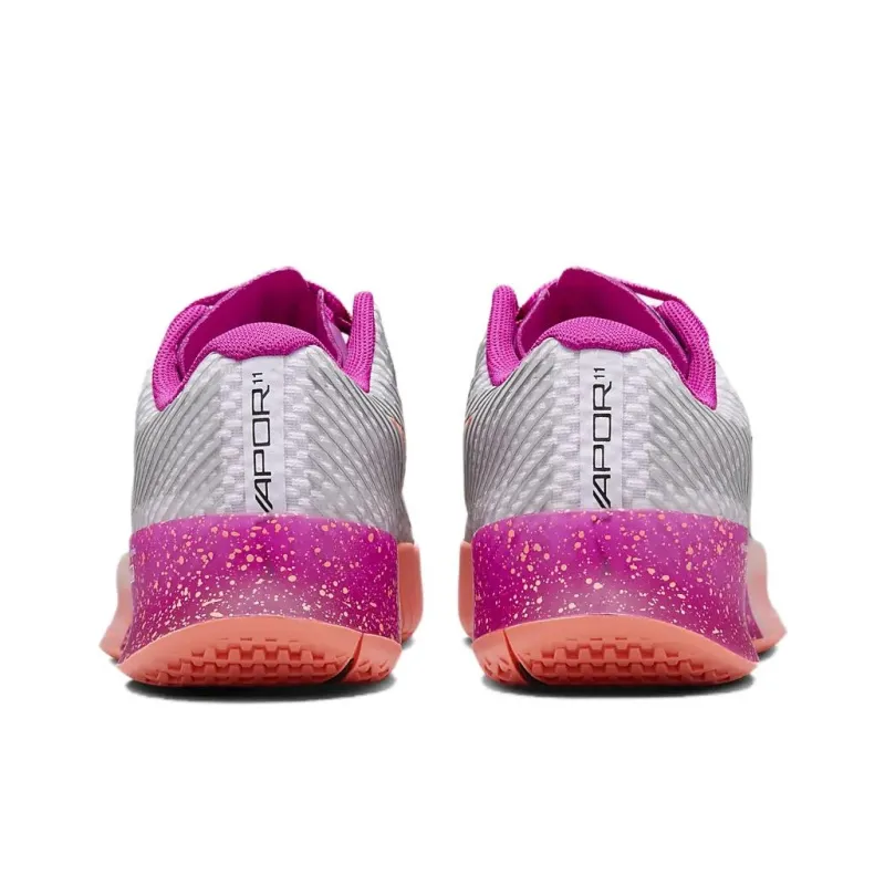 Nike Court Vapor 11 Hc Premium Barely Grape Vivid Grape Light Wild Mango Metallic Silver Women's-4