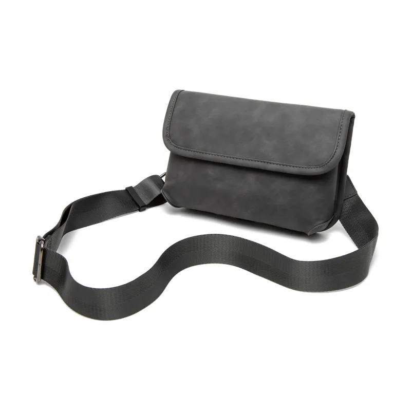 Slazenger PU Crossbody Bags Men's Gray Green-20