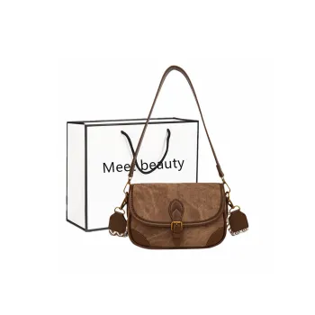 Fitchell Pu Crossbody Bags Shoulder Bags Regular Women's Coffee/White & Brown/White & Black/Black/Blue