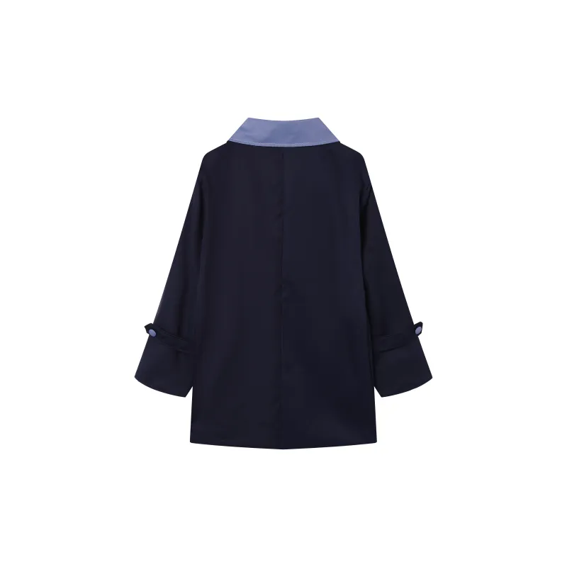 LSVE Jackets Coats Women's Navy Blue-1
