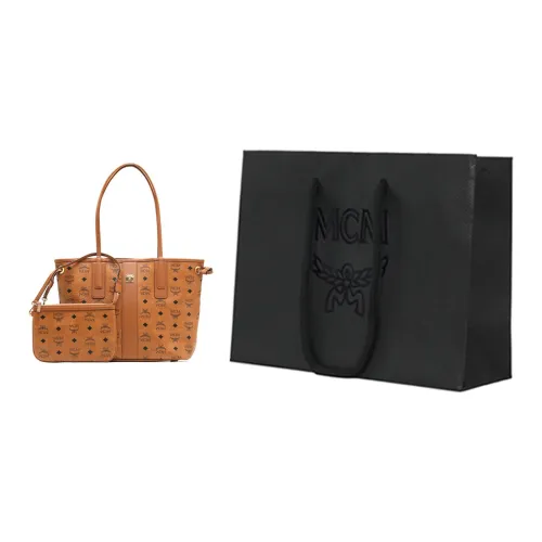 MCM Liz Visetos Shoulder Bags
