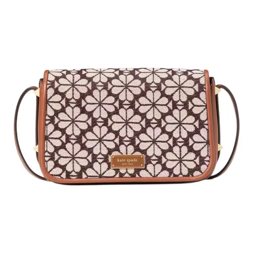Kate Spade Smooth Cow Leather Crossbody Bag, Shoulder Bag Regular Women's Brown