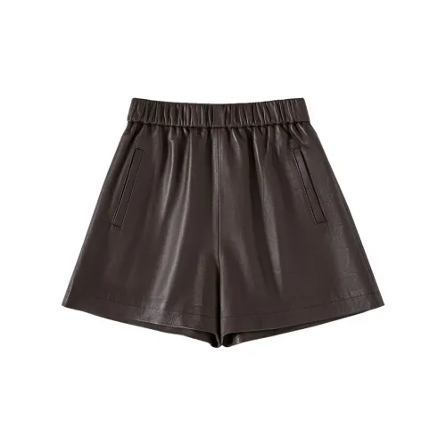 TOUCH Casual Shorts Women's Dark Coffee