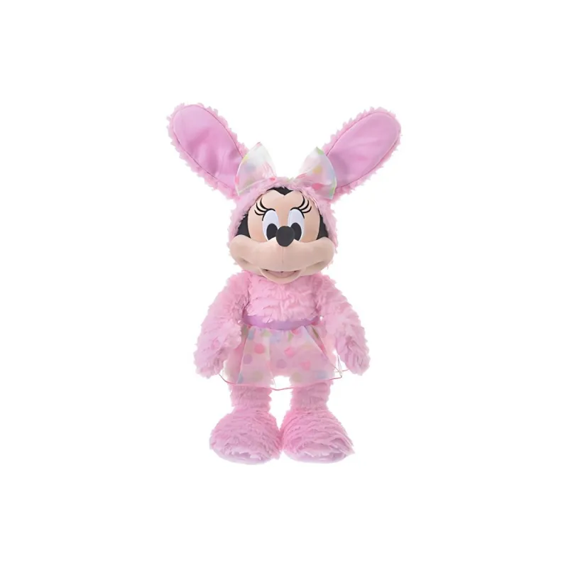 Disney Minnie Rabbit Styling, Easter 2022 Pink Dolls Plush Doll 44cm High-2