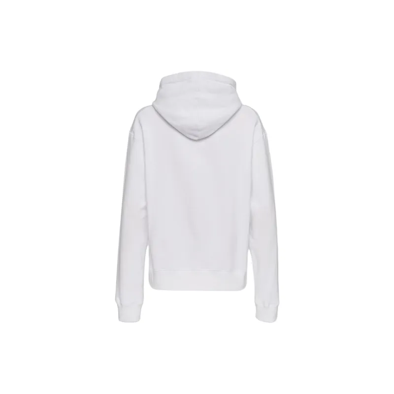 DSQUARED 2 Drawstring Graphic Printed Hoodie-1