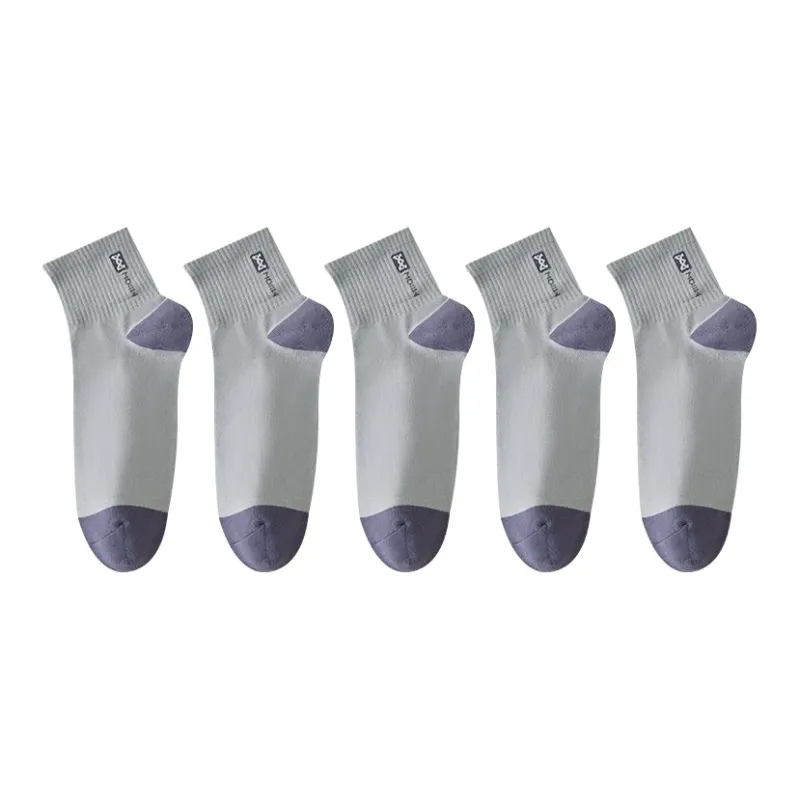 MIIOW Mid Calf Socks Men 5 Pack-13