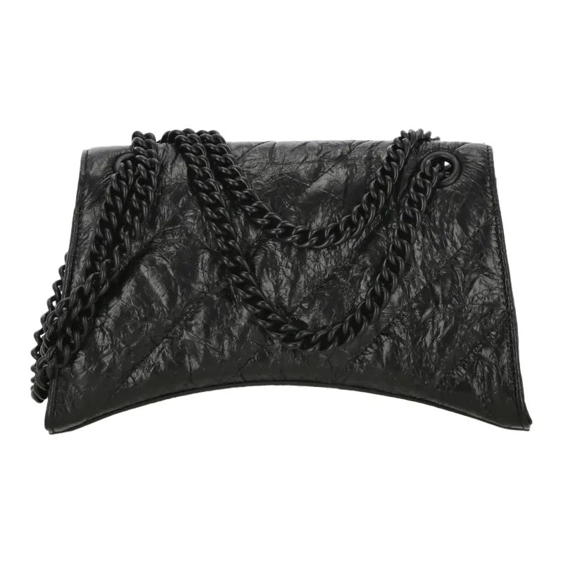 Balenciaga Crush Monogrammed Shoulder Bag-2