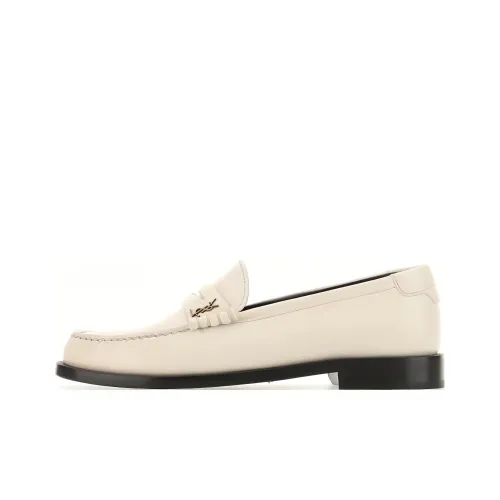 SAINT LAURENT Monogram Women's Casual Shoes Women's White