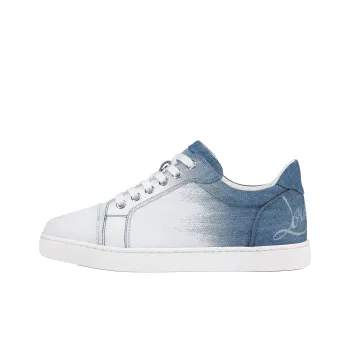 CL Fun Vieira Low Top Skateboard Shoes Women's Blue