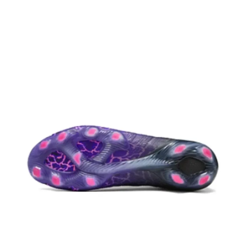 Skechers Artificial Ground Breathable And Resilient Soccer Shoes Men Purple-3