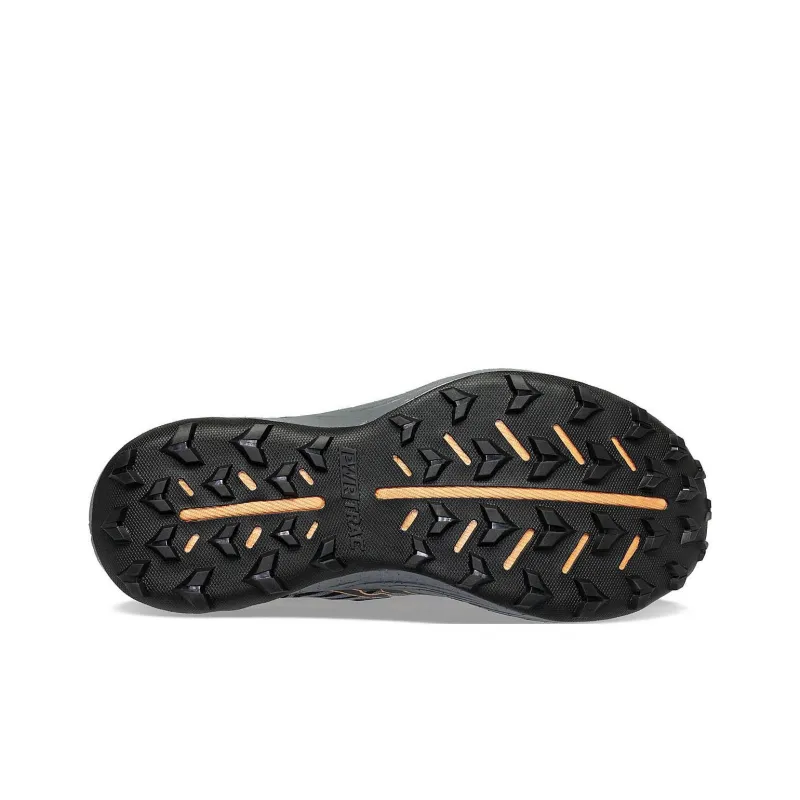 Saucony Abrasion Resistant Low Top Running Shoes Men Black-4