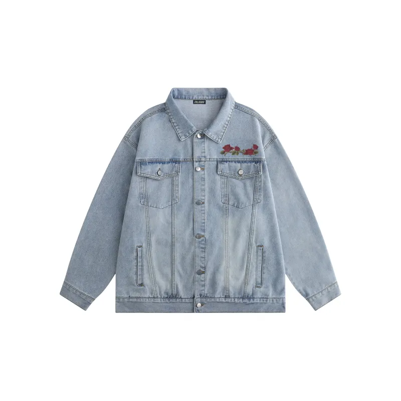 FALIAMS Denim Jackets Unisex-3