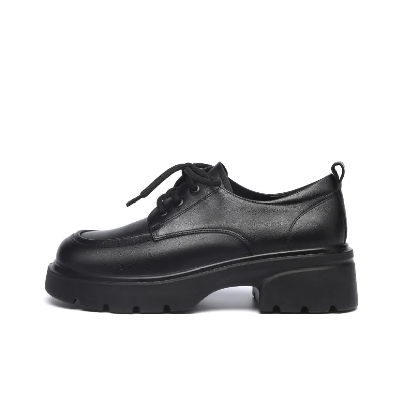 AOKANG Casual Height Increasing Platform Unlined Shoes Women's-6