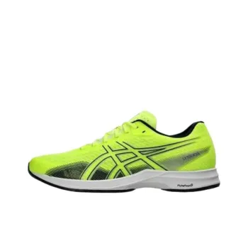Asics Slip Resistant Low Top Running Shoes Men Green