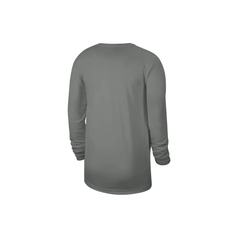 Nike New York Knicks Men's Nike Dri FIT Nba Long Sleeve T Shirt-1