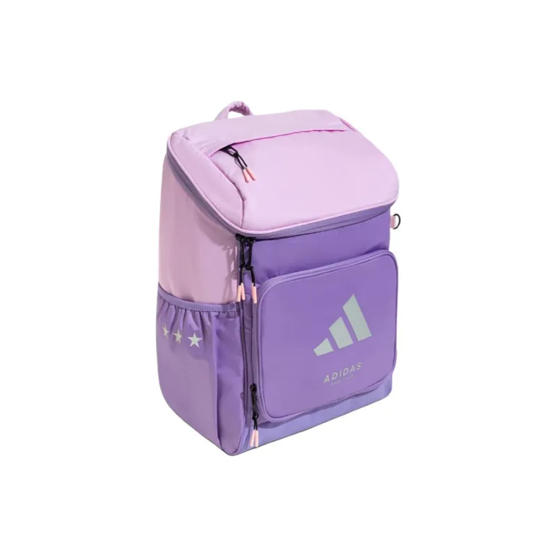 Adidas Polyester Backpack Regular Women's Pink & Blue-1