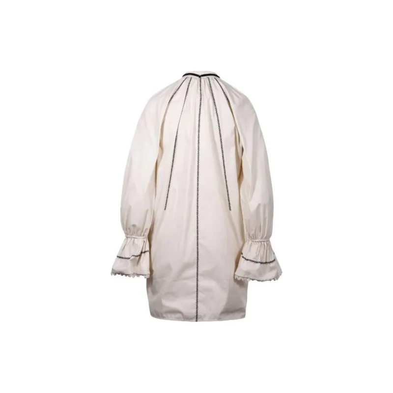 MaxMara Long Sleeved Twill Shirt Dress-1