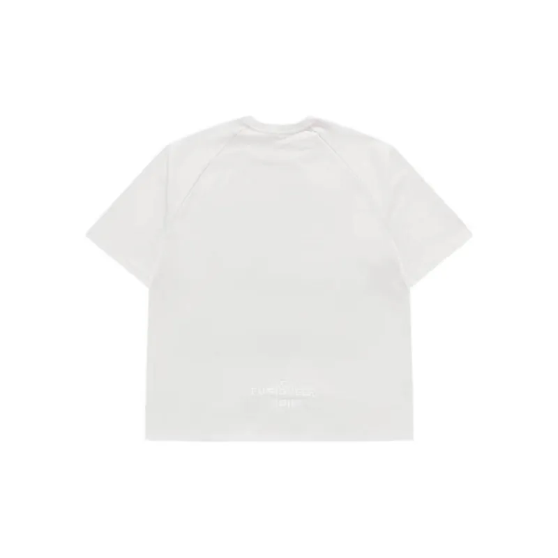 FILA FUSION T Shirt Unisex Smoke White-1