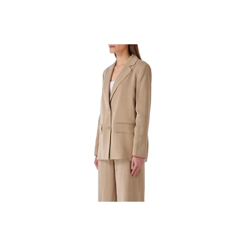 MaxMara Business Suit Women's Khaki-1