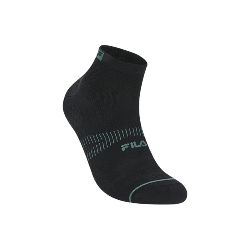 FILA Fitness Series Ankle Socks Men's 1 Pack Jet Black-1