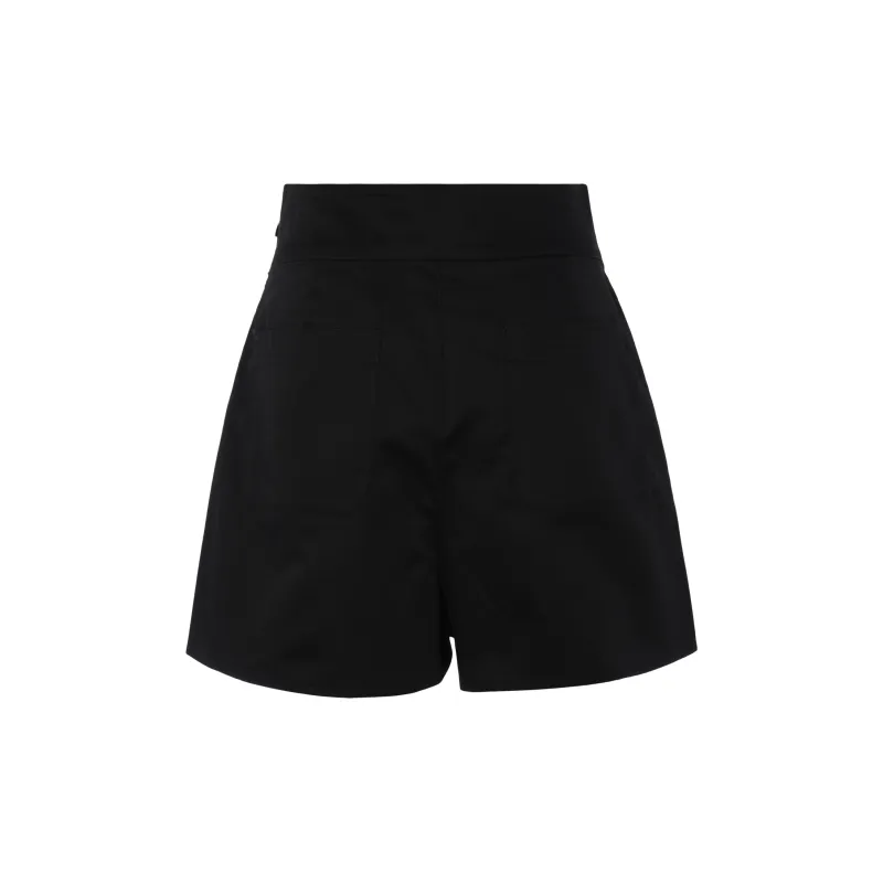 CALVIN KLEIN Casual Shorts Women's Space Black-1