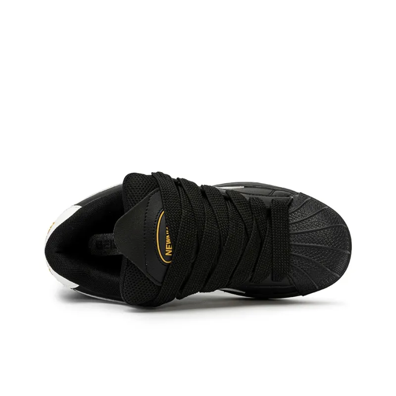 BEIER Couple Versatile Shell Head Low-Top Skateboard Shoes Unisex-4