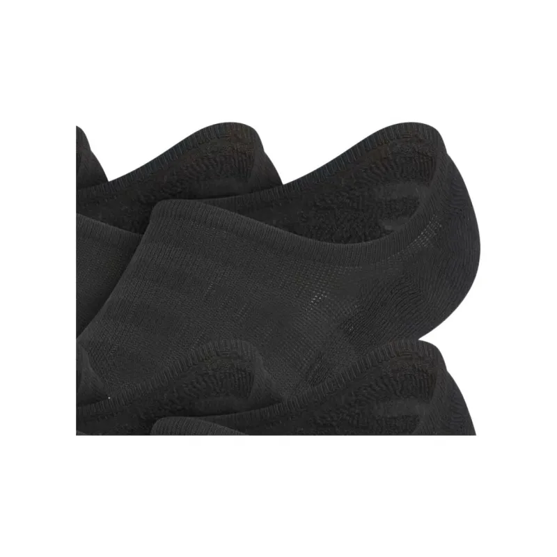 Adidas NO-SHOW GOLF No-Show Socks Men's 6 Pack Black-1