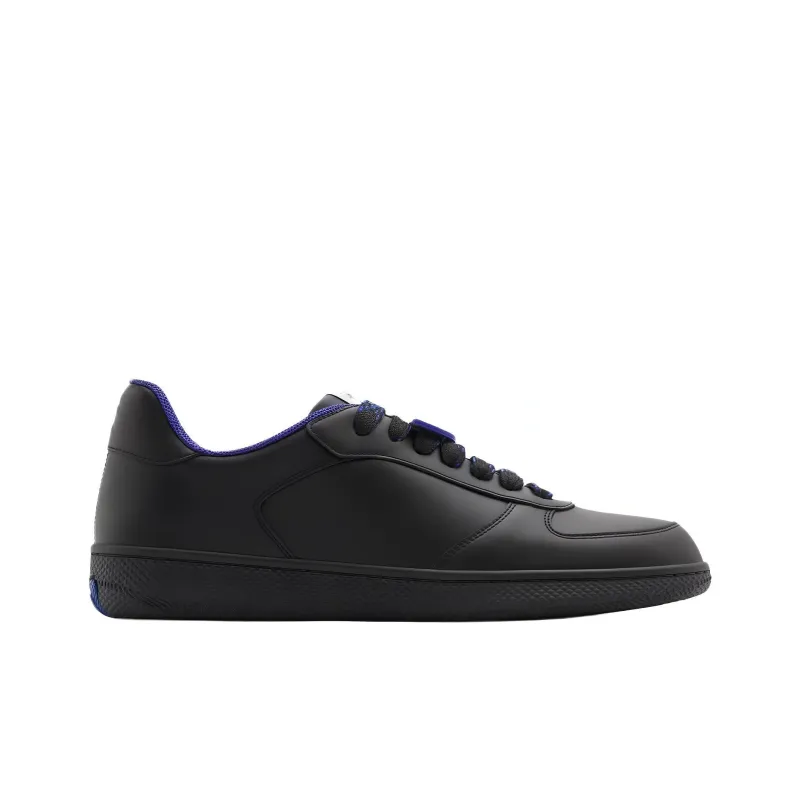 Burberry Terrace Low Top Skateboard Shoes Men's Black-1