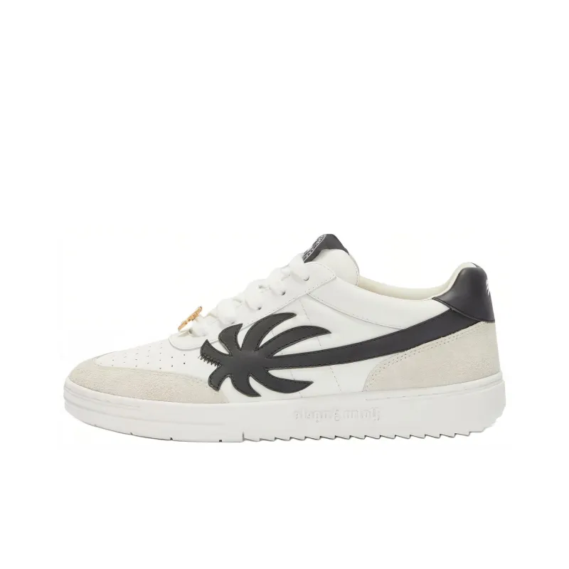PALM ANGELS Palm Beach University White Black-0