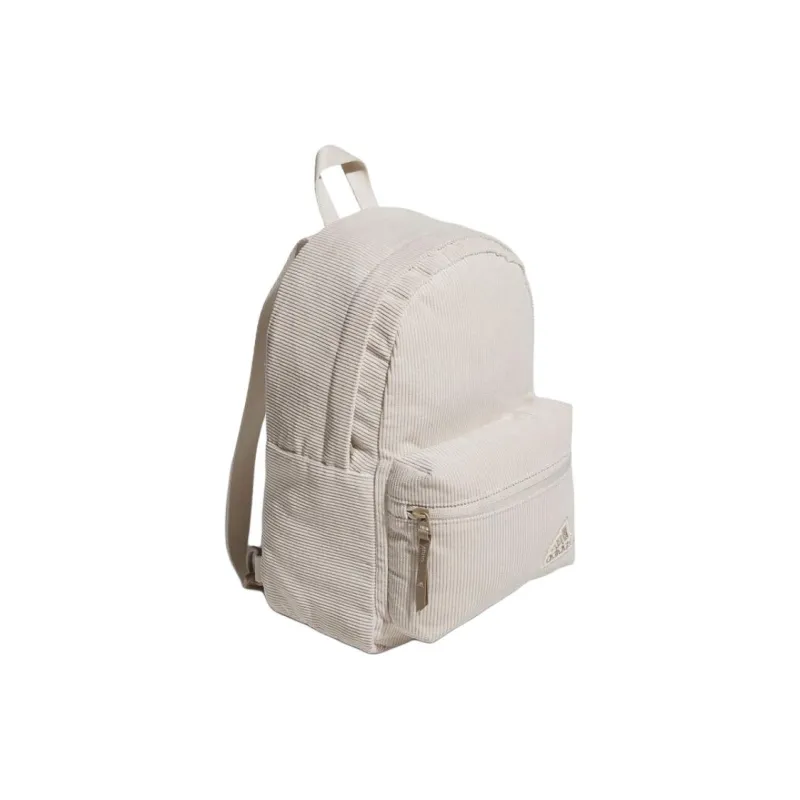 Adidas Polyester Backpack Medium Size Women's Ecru-2