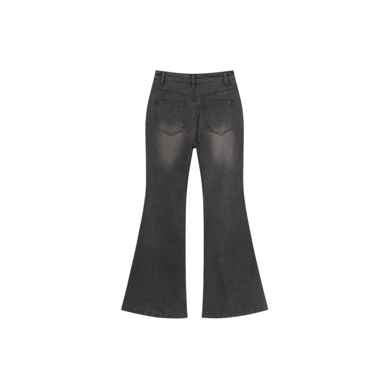 EPTISON WOMAN Jeans Women's Denim Washed Black-1