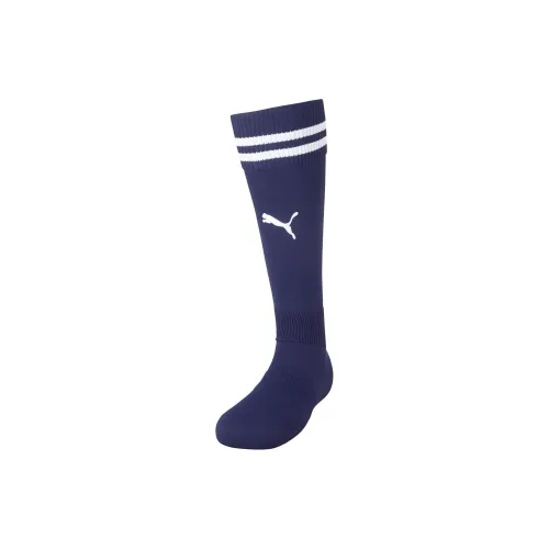 PUMA Knee-High Socks Unisex Blue