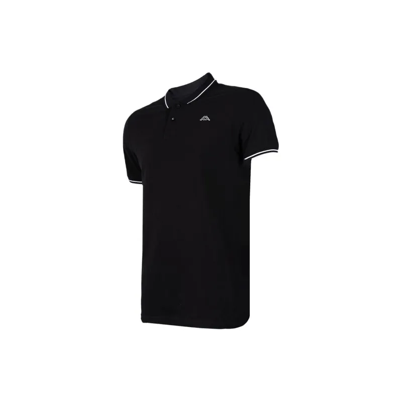 Kappa SS24 Polo Shirt Men Black-2